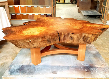 custom wood table